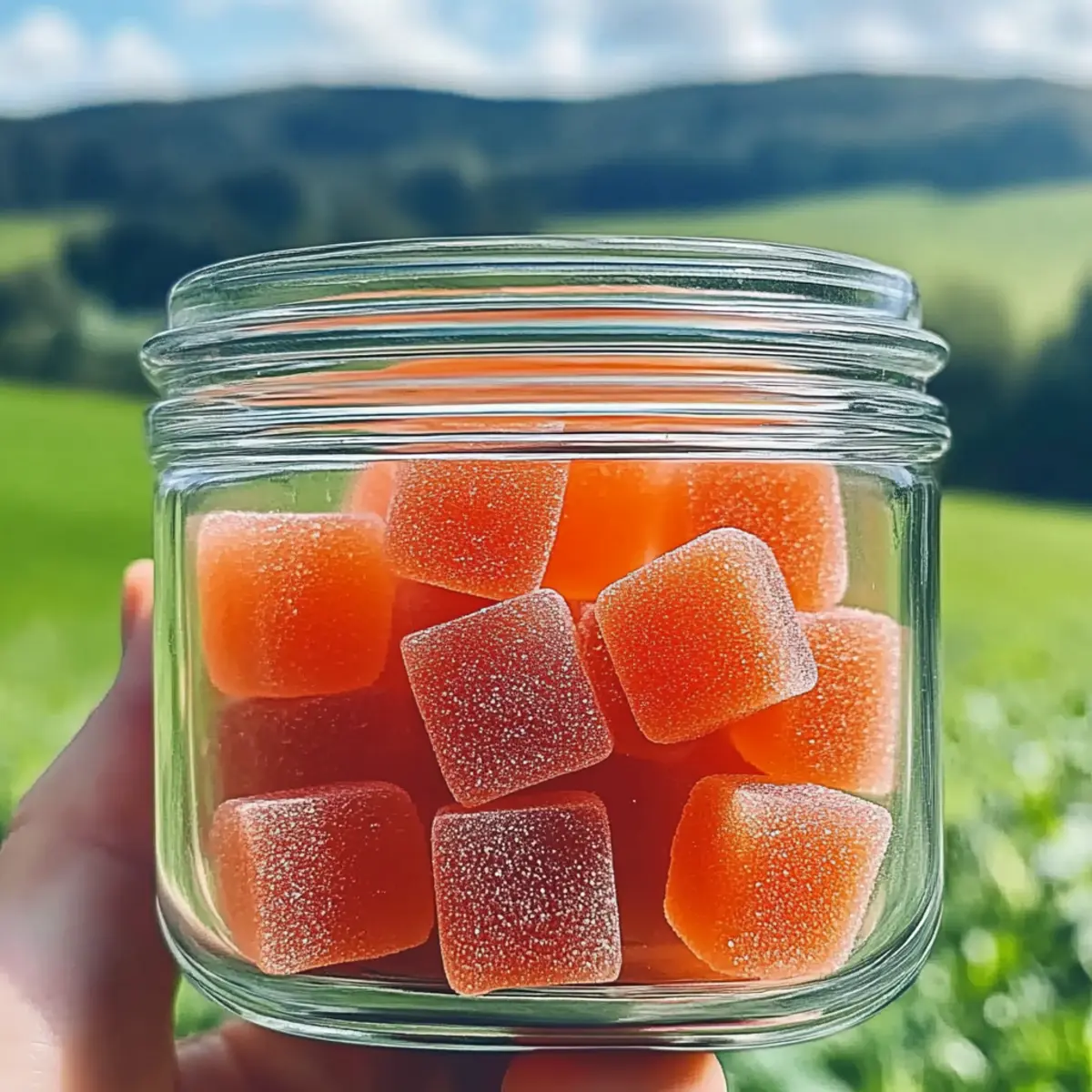 Homemade Sour Watermelon Gummies