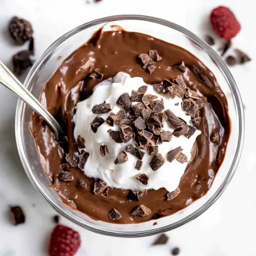 Healthy Chocolate Avocado Pudding
