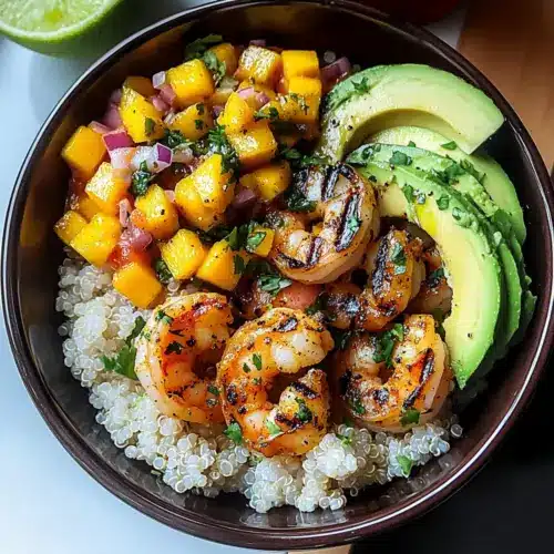 Shrimp and Avocado Bowls with