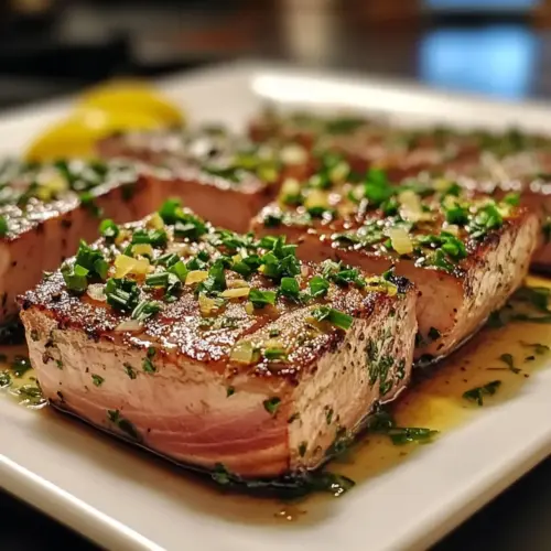 Seared Tuna Steaks
