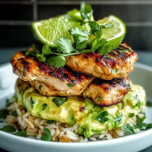 Honey Lime Chicken Avocado