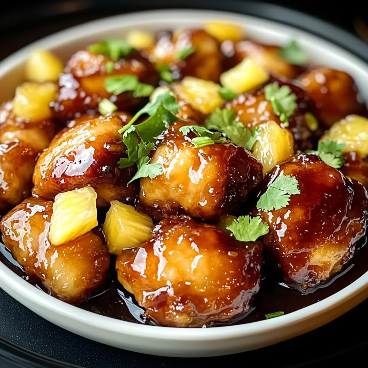 brown sugar pineapple chicken
