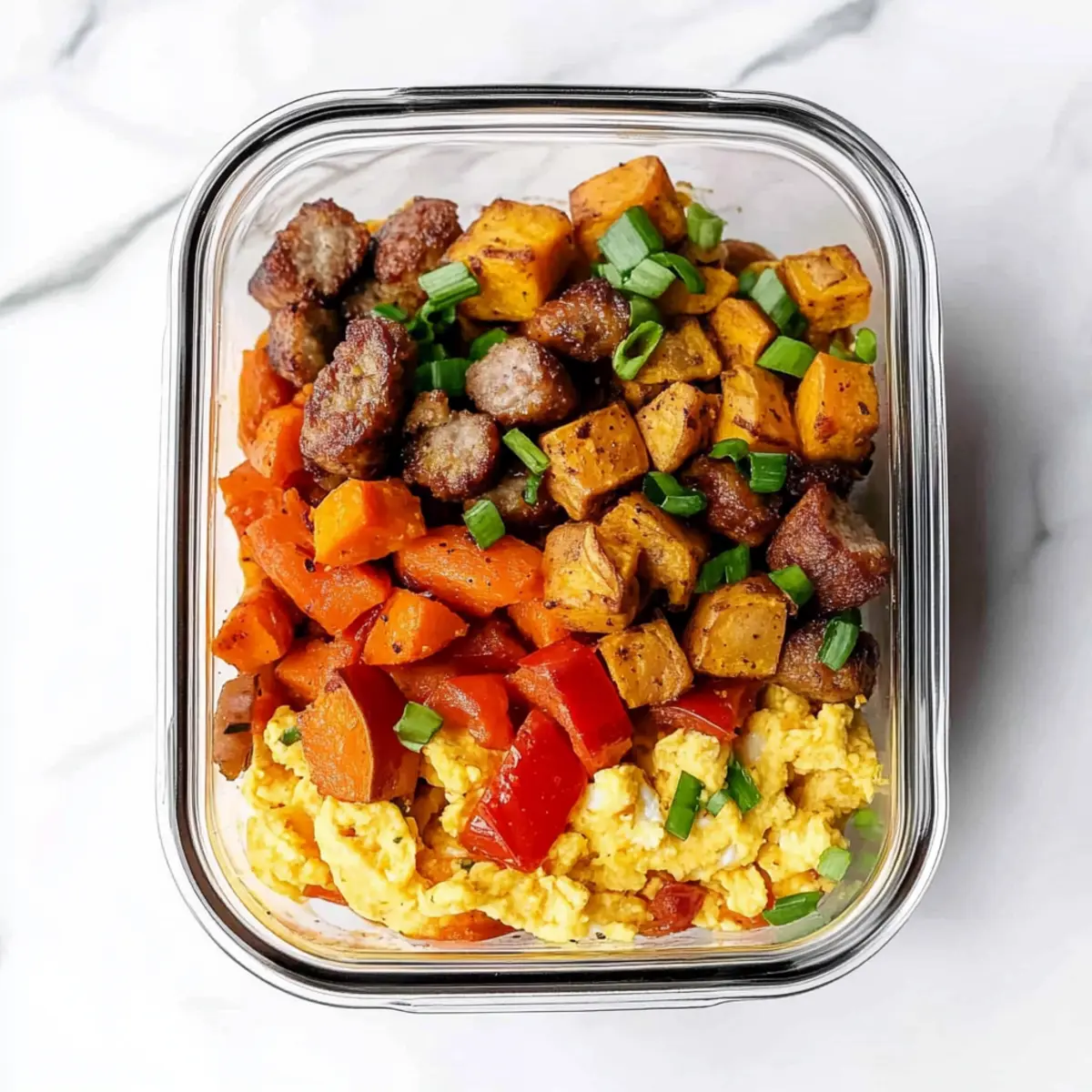 High Protein Meal Prep Breakfast Bowls