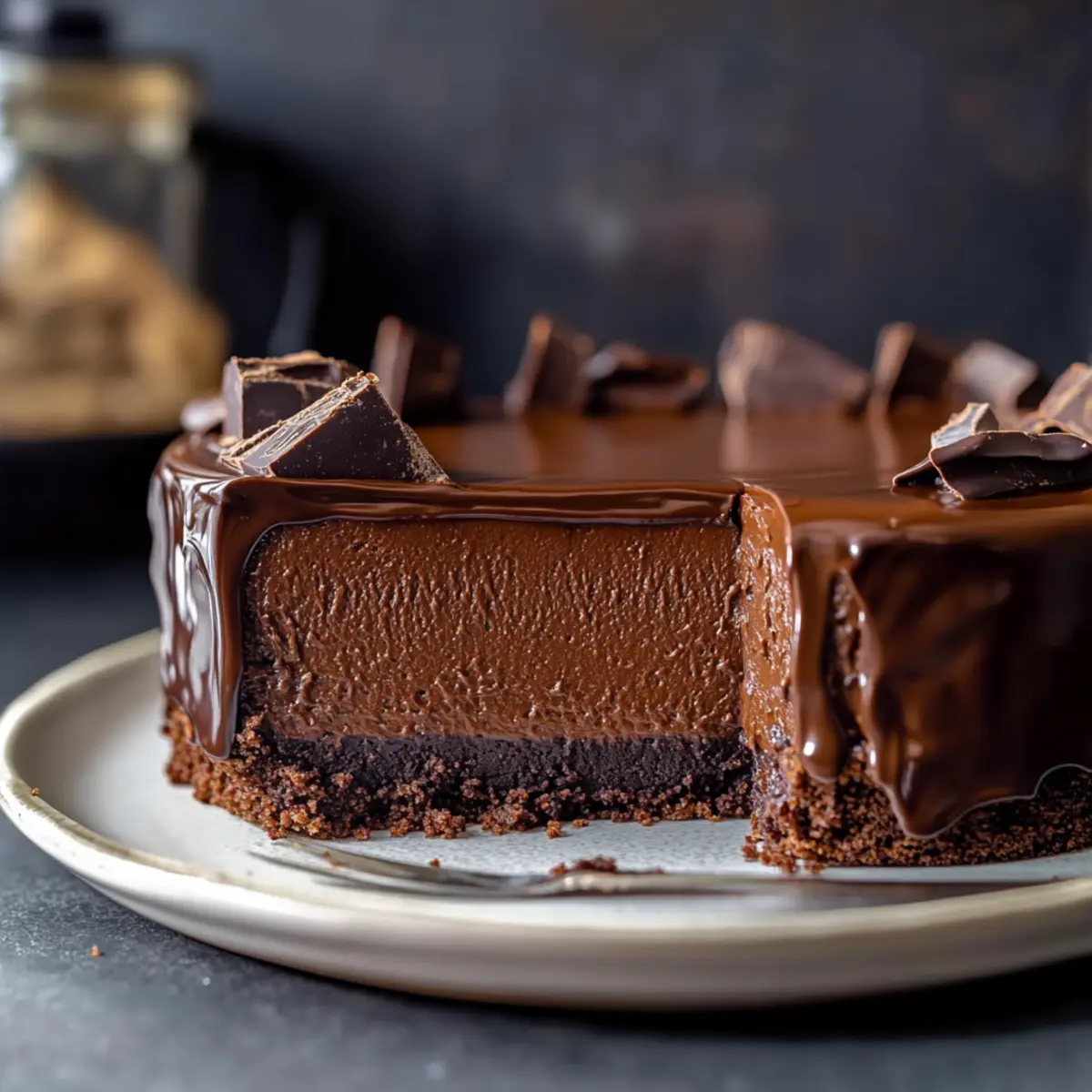 Ultimate Chocolate Cheesecake