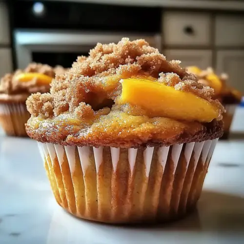 Amazing Peach Muffins