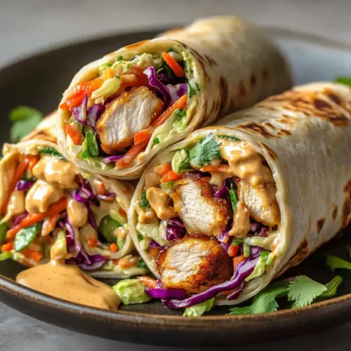 Thai Chicken Wrap