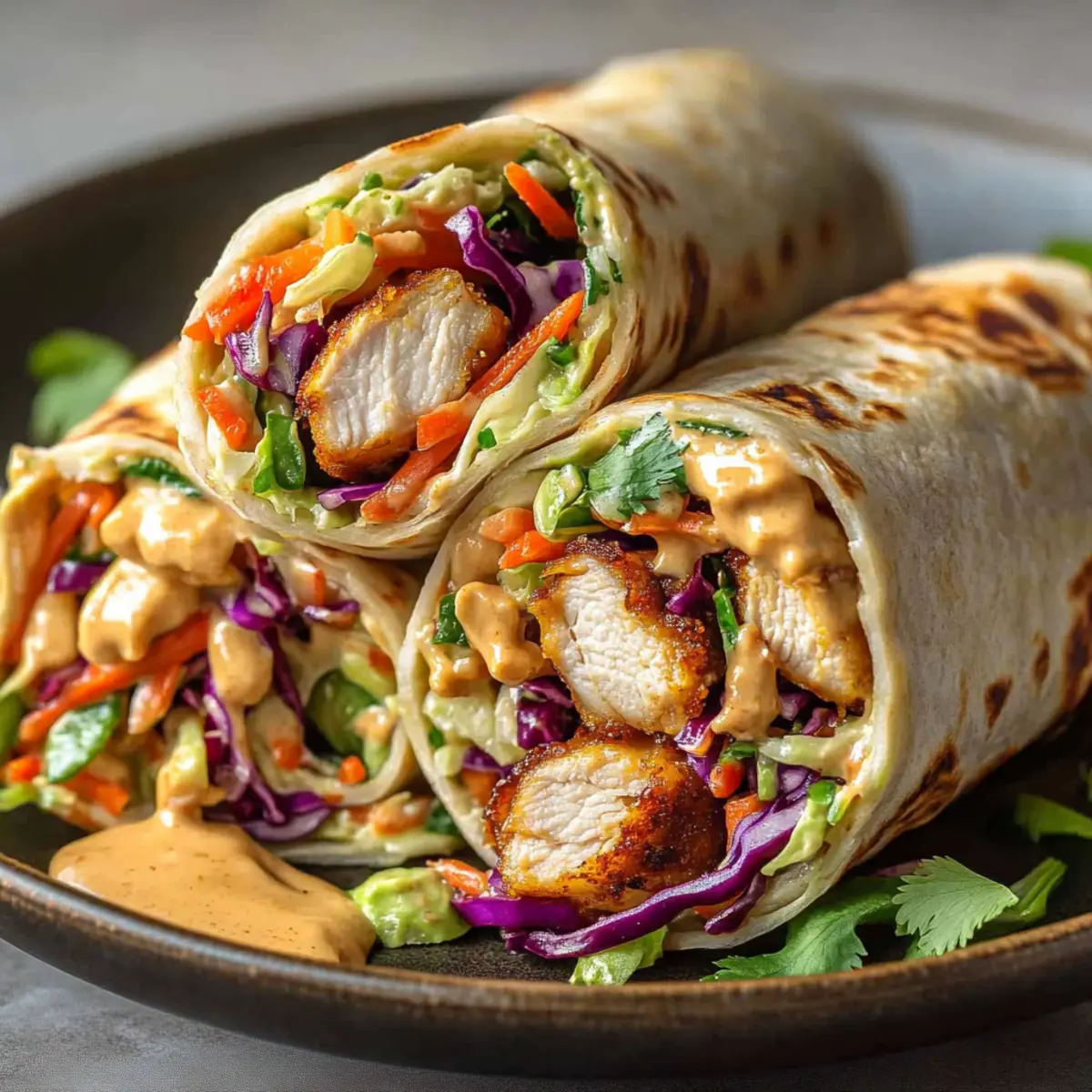 Thai Chicken Wrap