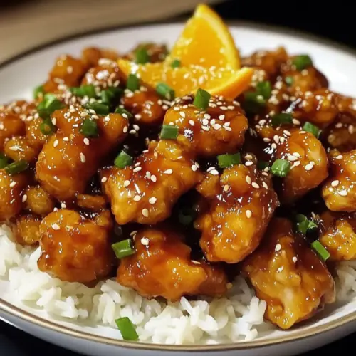 Orange Chicken Crockpot