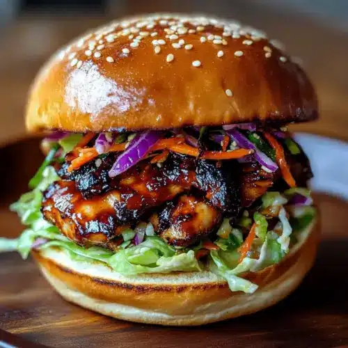 Korean BBQ Chicken Sandwich