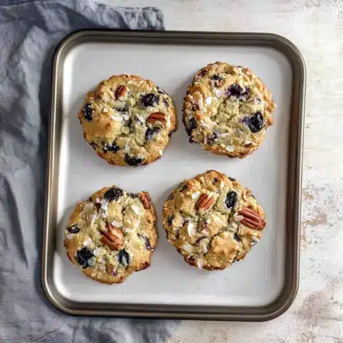 Blueberry Coconut Pecan Cookies