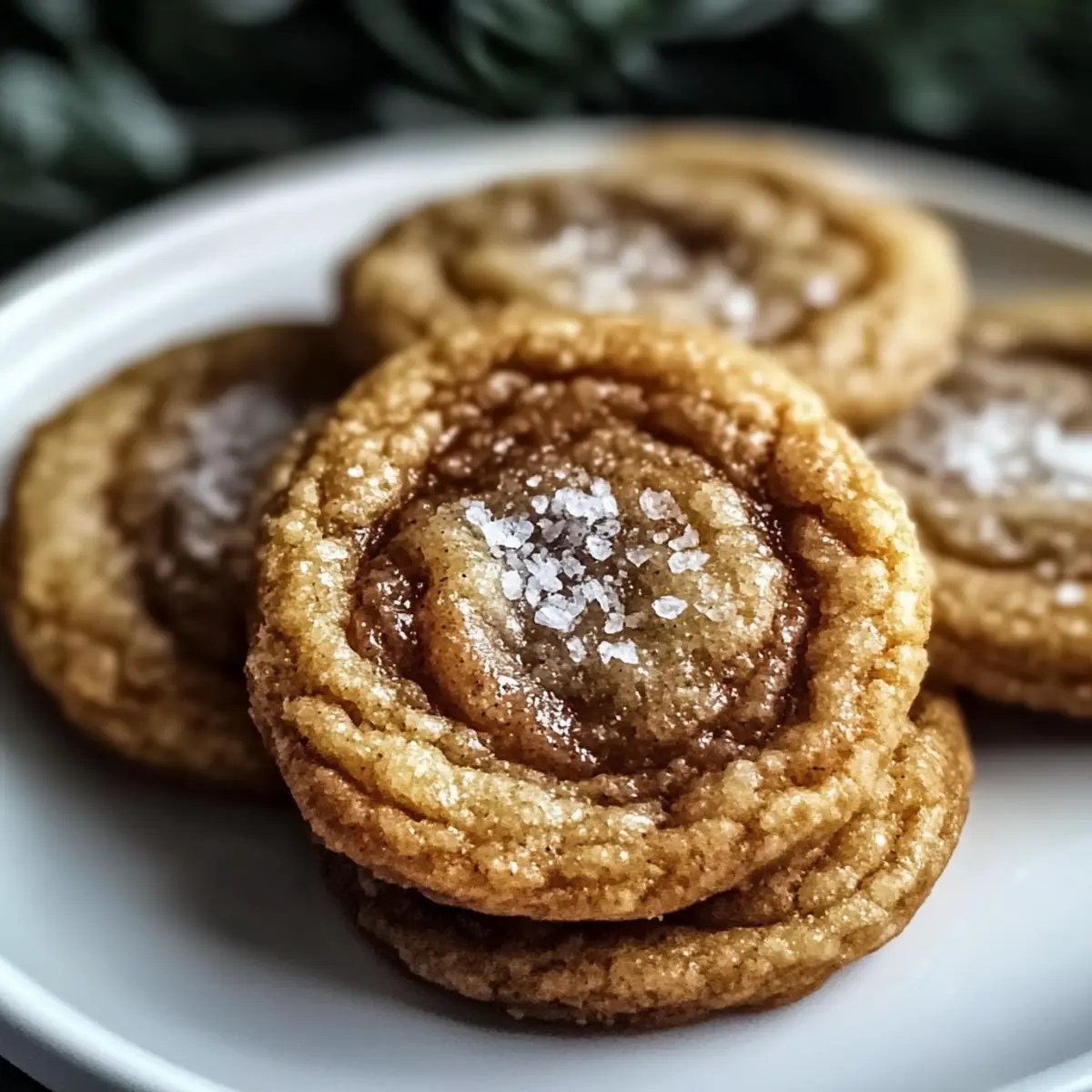 Salted Honey Cinnamon Cookies