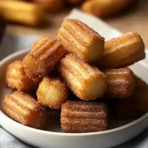 Easy Baked Churro Bites