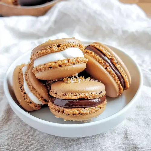 S'mores Macarons