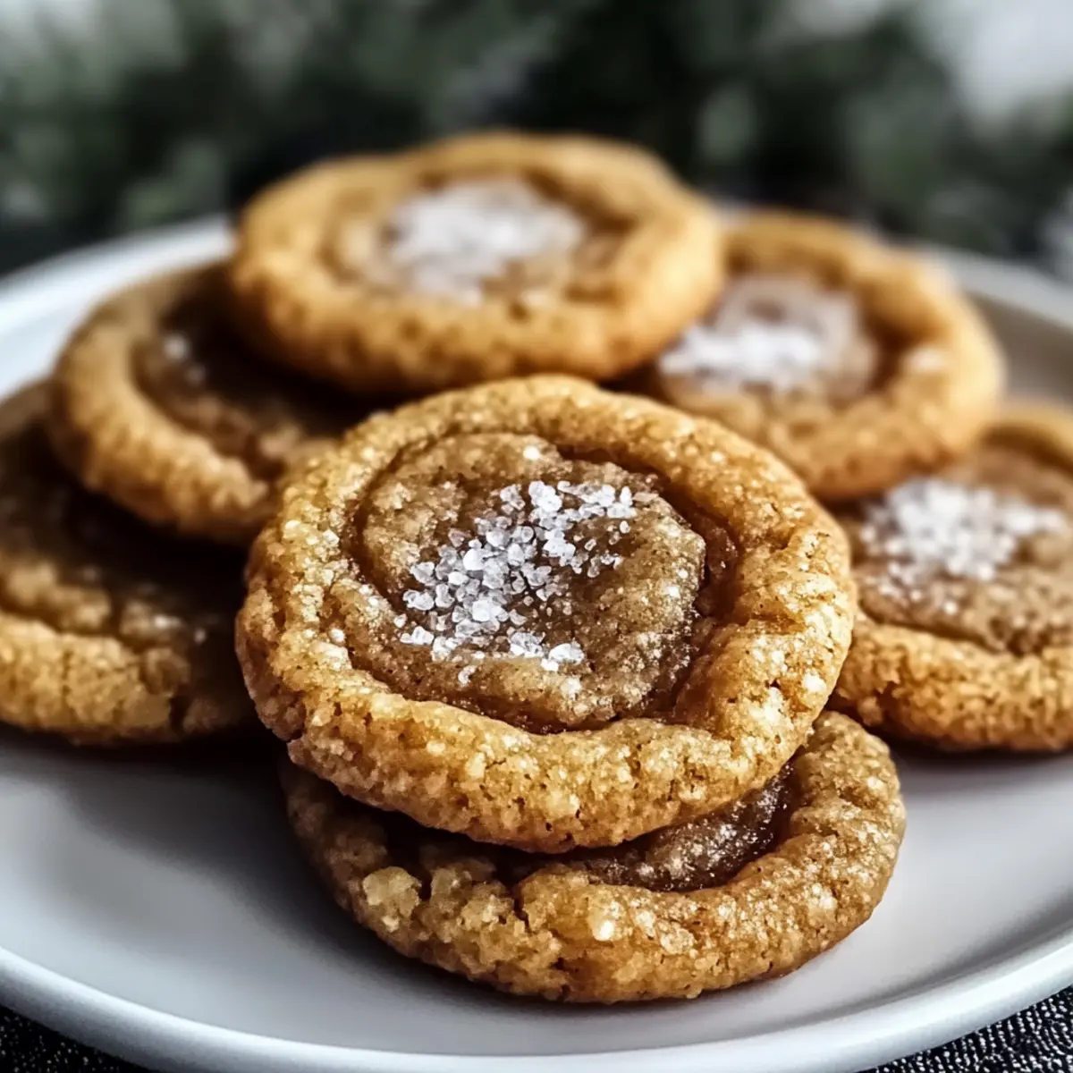 Salted Honey Cinnamon Cookies