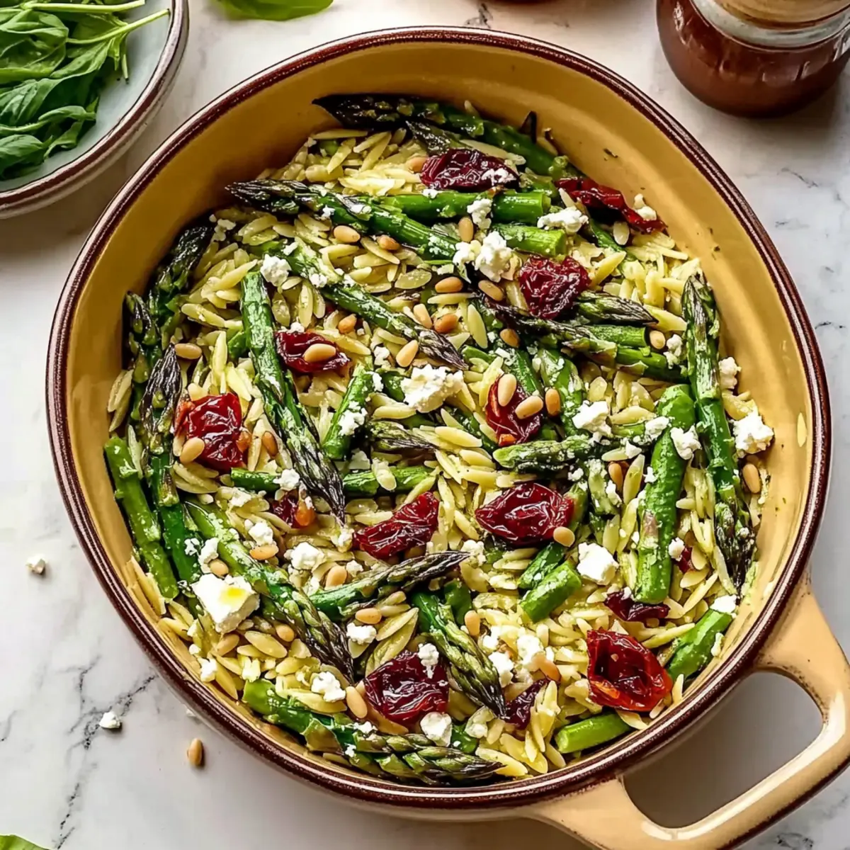 Asparagus Orzo Salad