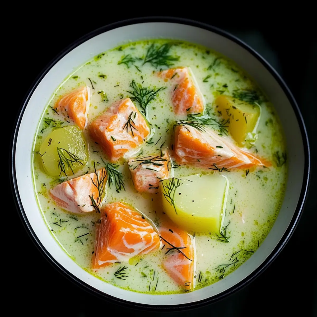 Finnish Salmon Soup