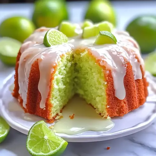 Key Lime Pound Cake