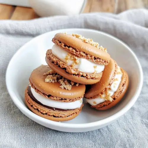 S'mores Macarons