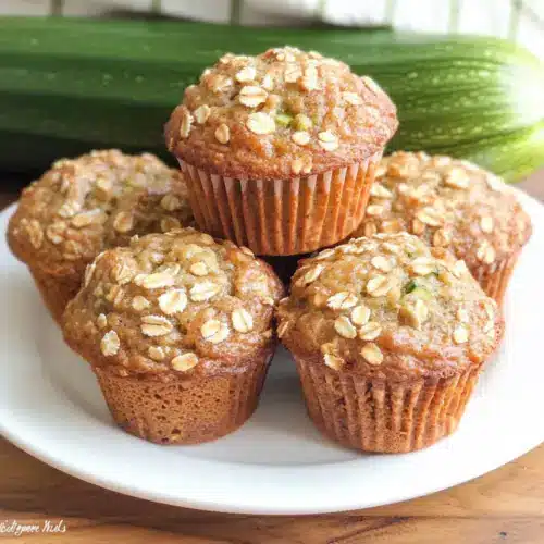 Zucchini Oatmeal Muffins