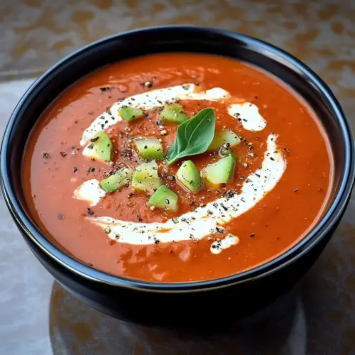 Oven Roasted Creamy Tomato Soup