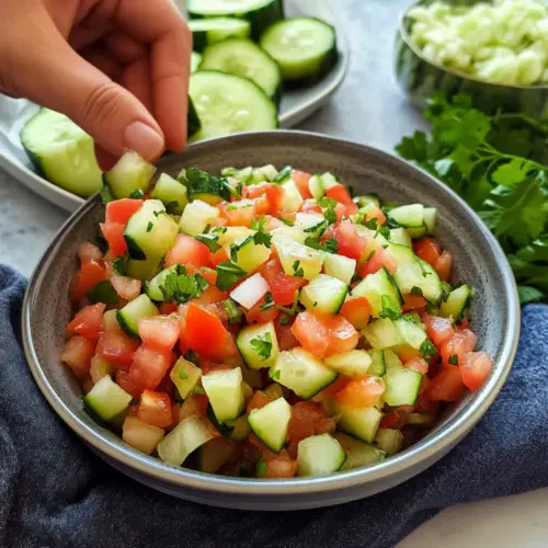 Cucumber Salsa