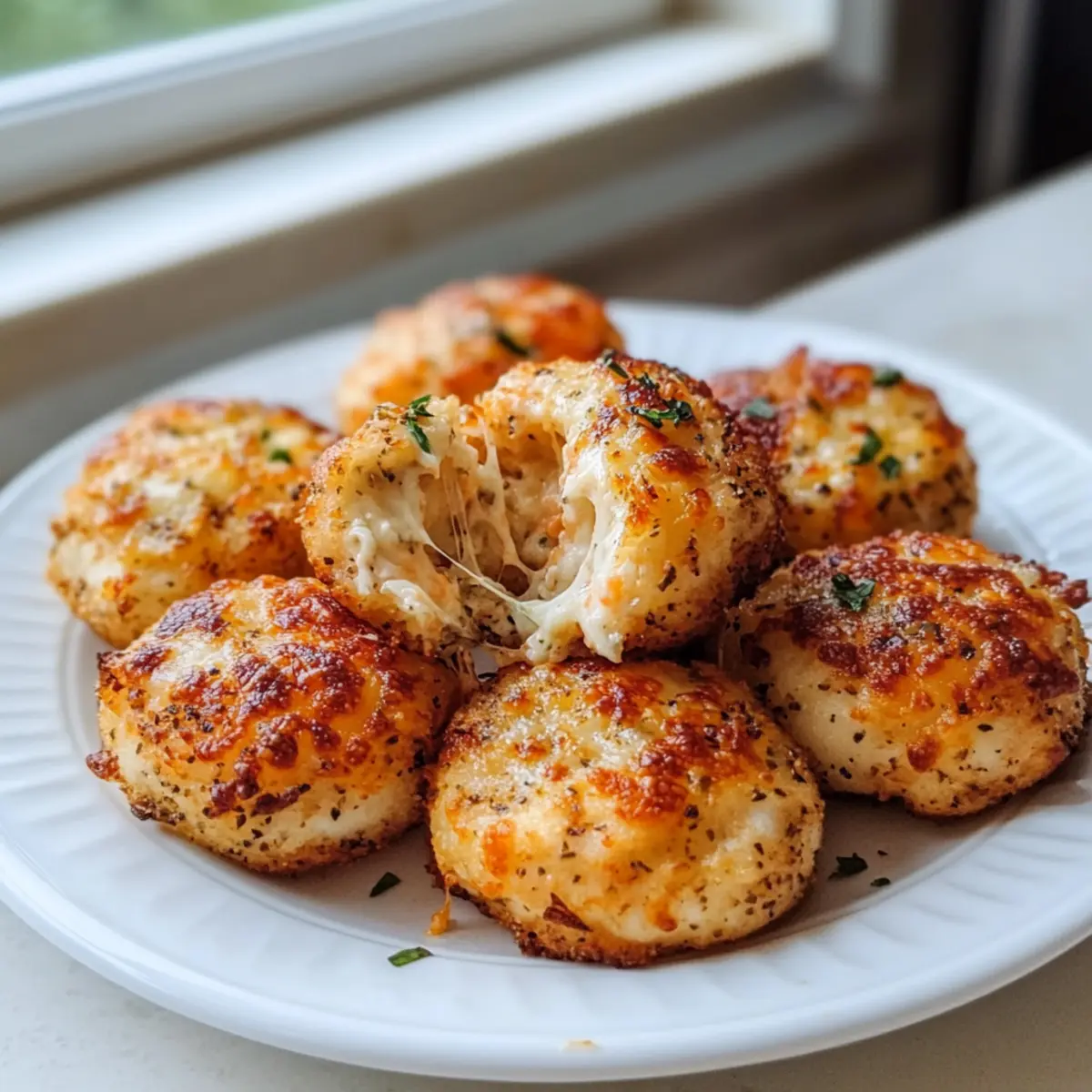 30-Minute Cottage Cheese Pizza Bites