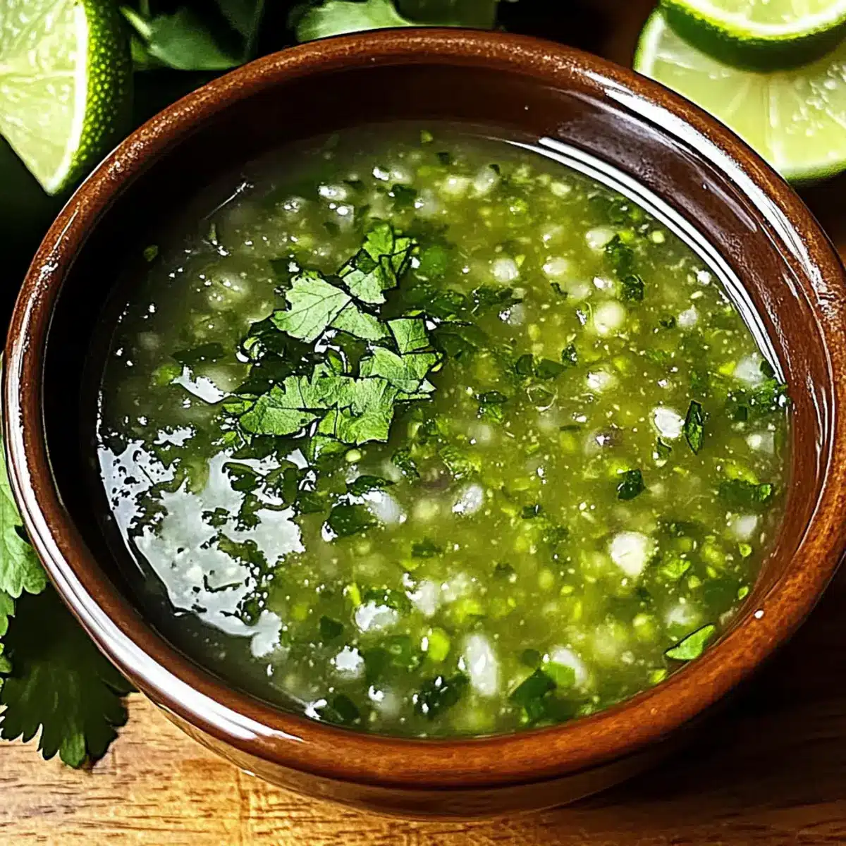 Green Sauce Tomatillo Salsa Verde