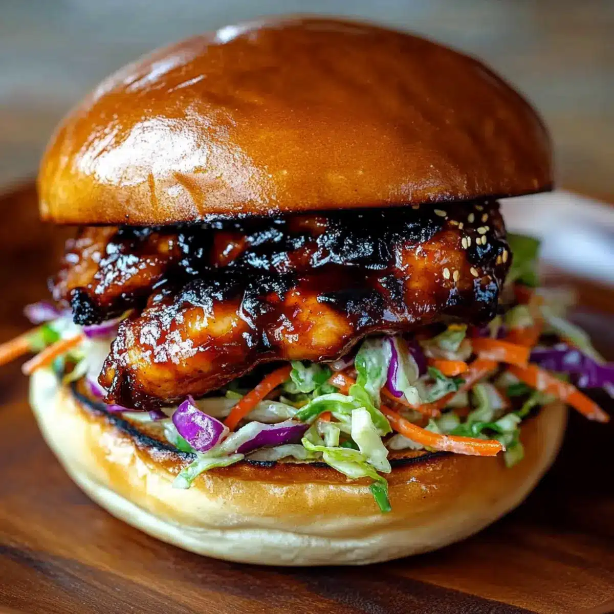 Korean BBQ Chicken Sandwich