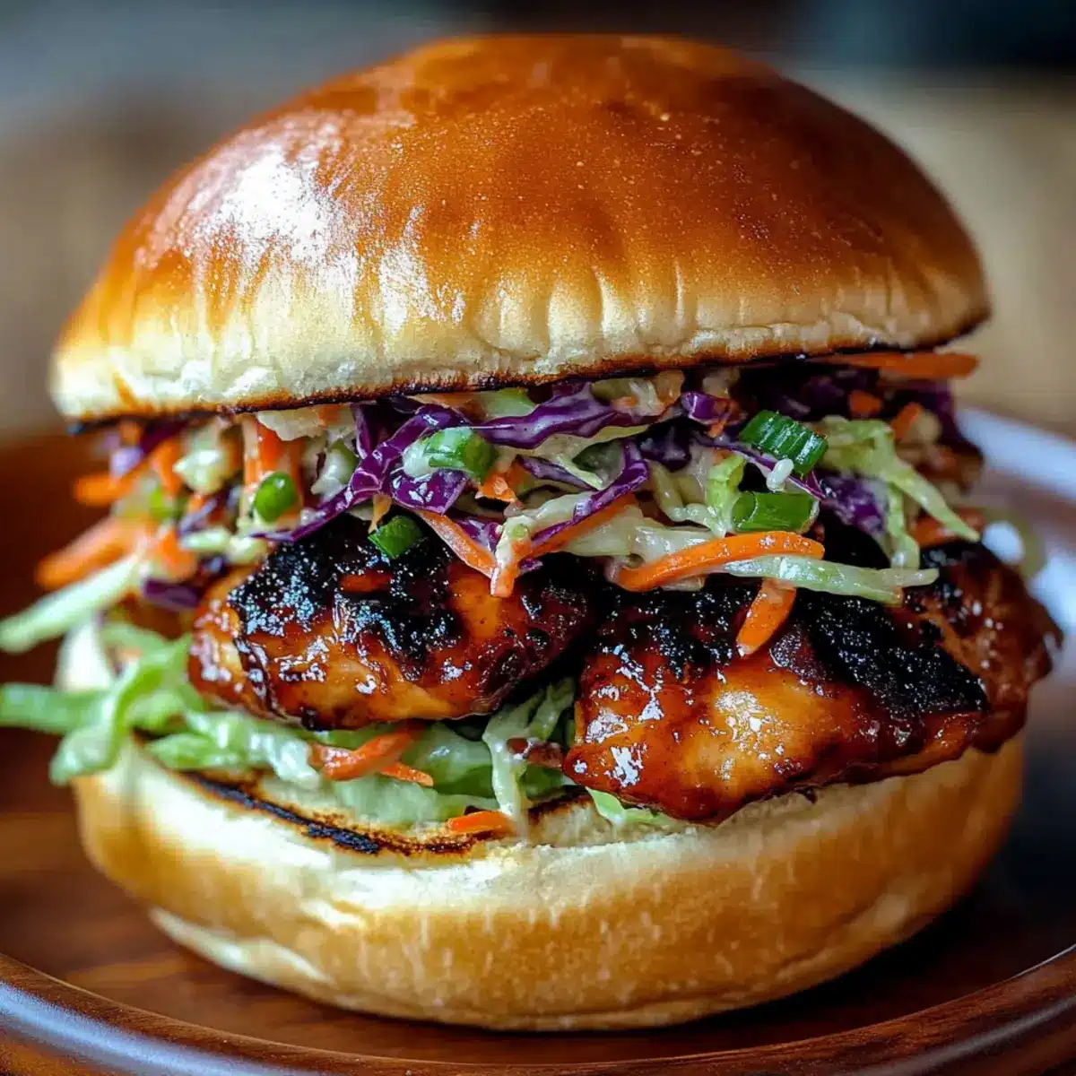 Korean BBQ Chicken Sandwich