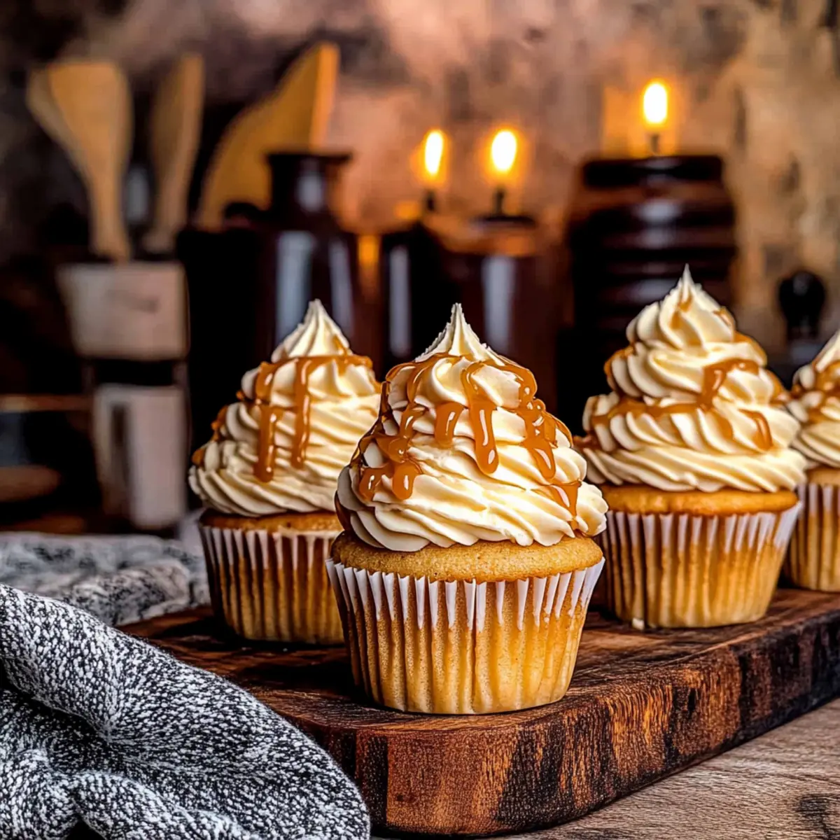 Harry Potter Butterbeer Cupcakes