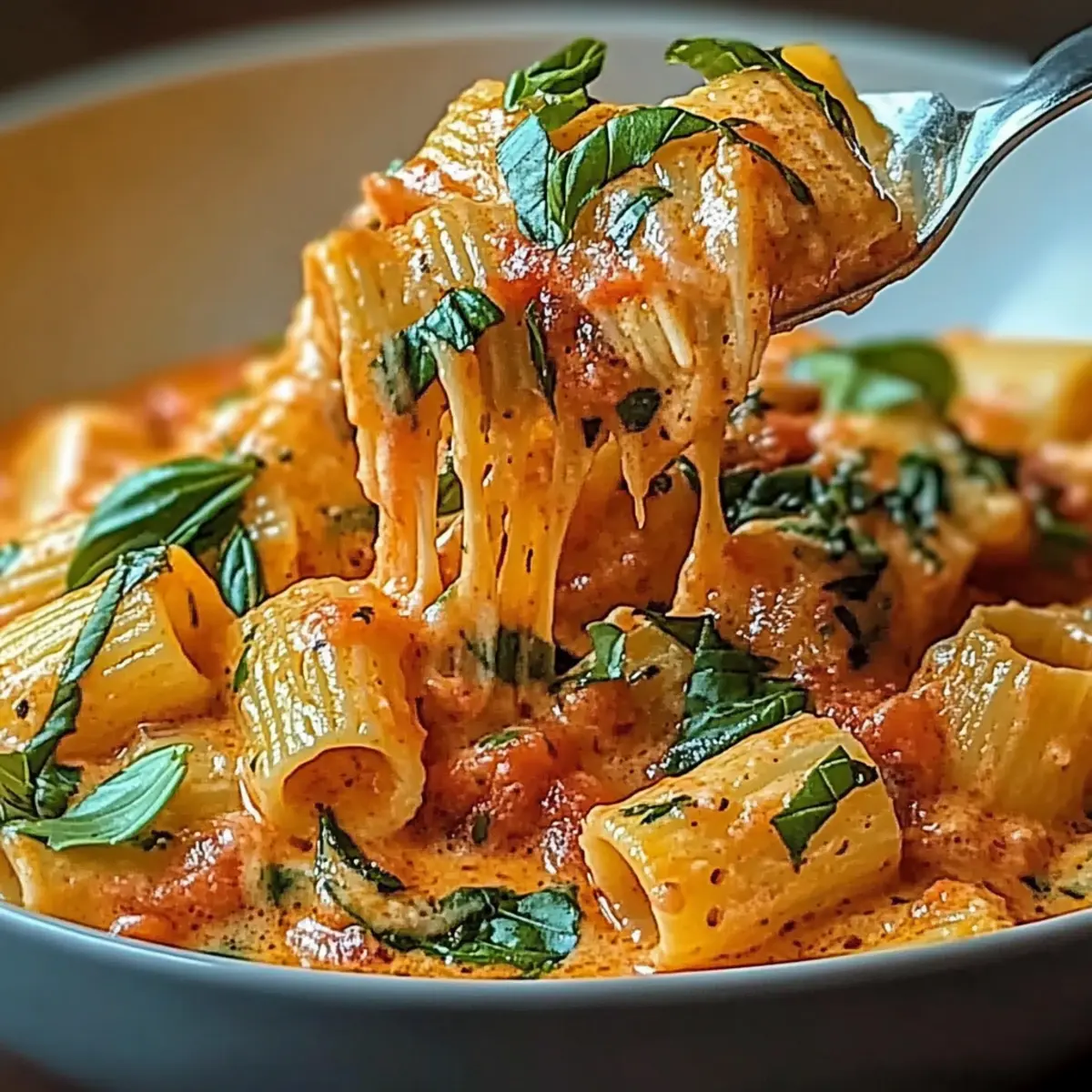 Creamy Tomato Garlic Pasta