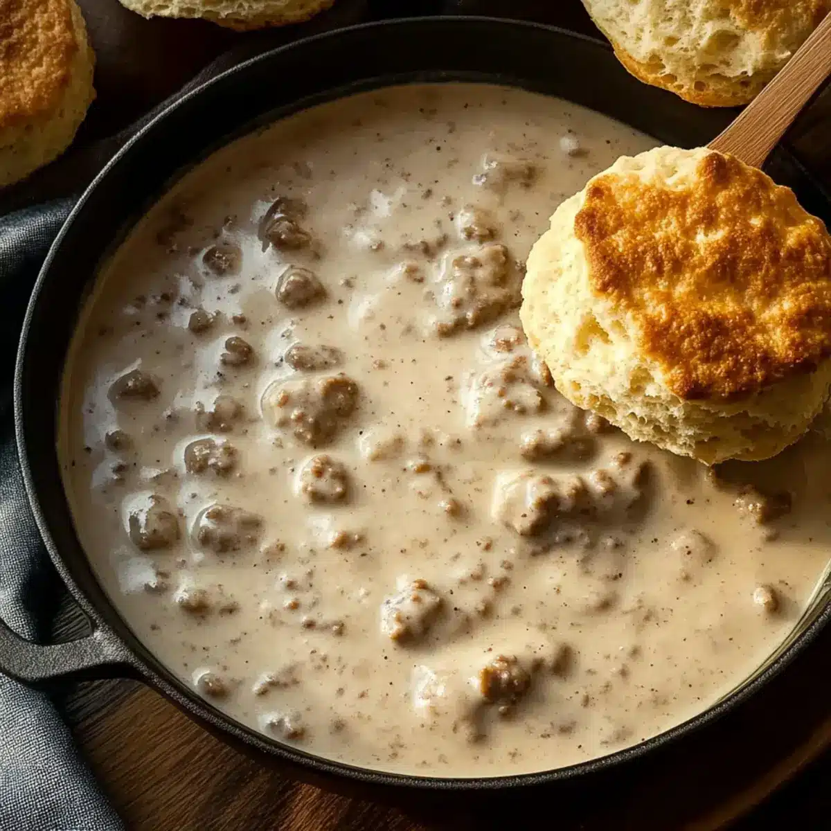 Easy Sausage Gravy Recipe