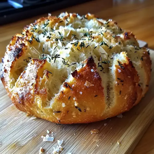 Parmesan Garlic Artisan Bread