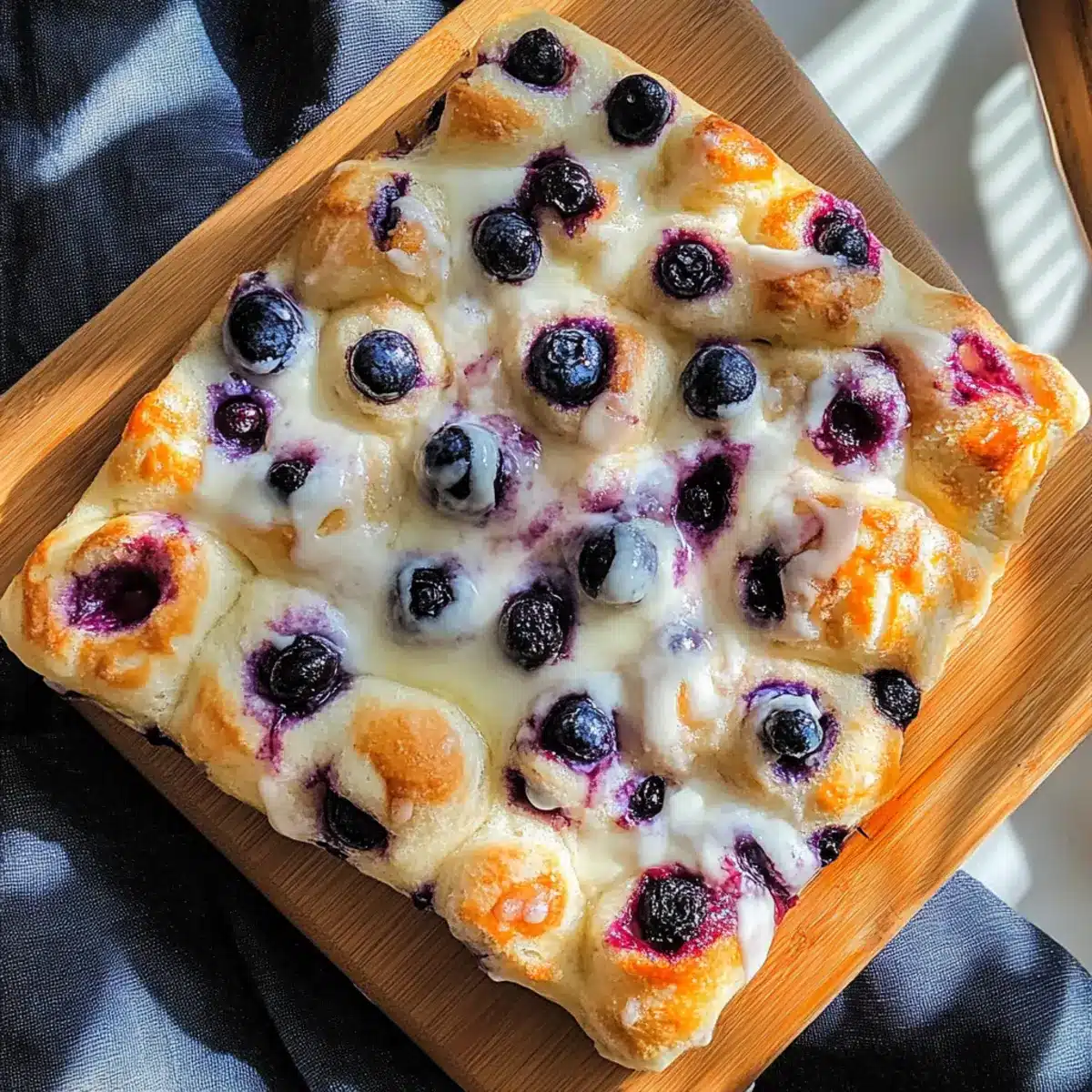 Blueberry Focaccia Bread