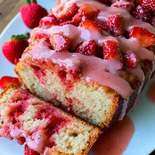 Strawberry Sour Cream Bread