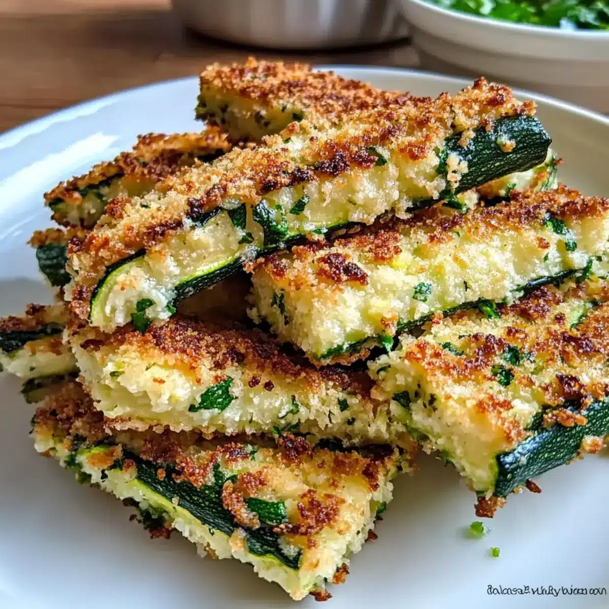 Parmesan Zucchini Sticks