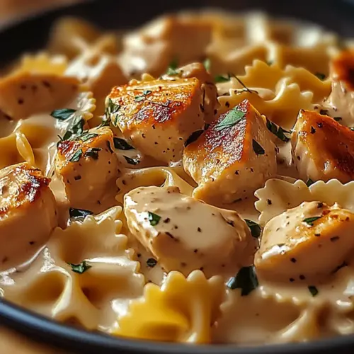 Marry Me Chicken Bowtie Pasta