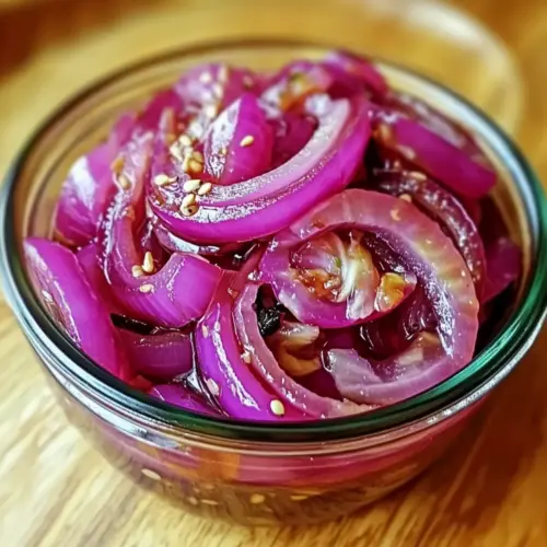 Tangy Asian Style Pickled Onions