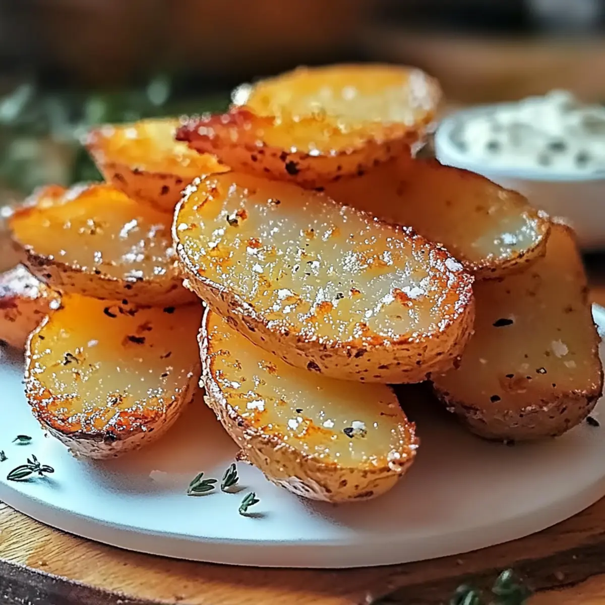 Crispy Air Fryer Potato Wedges