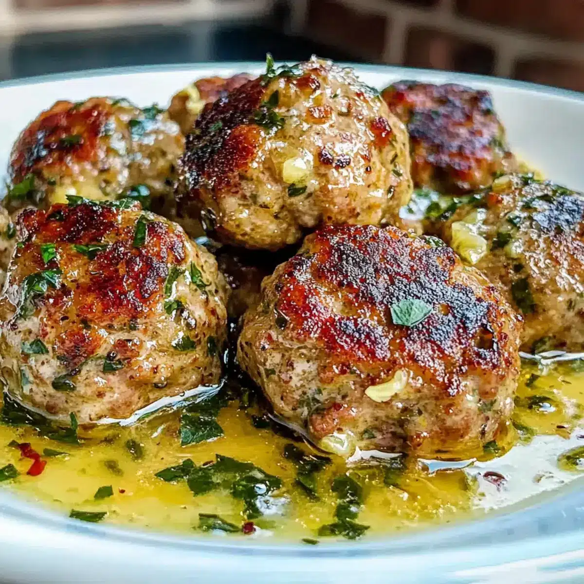 Greek Meatballs in Lemon Sauce