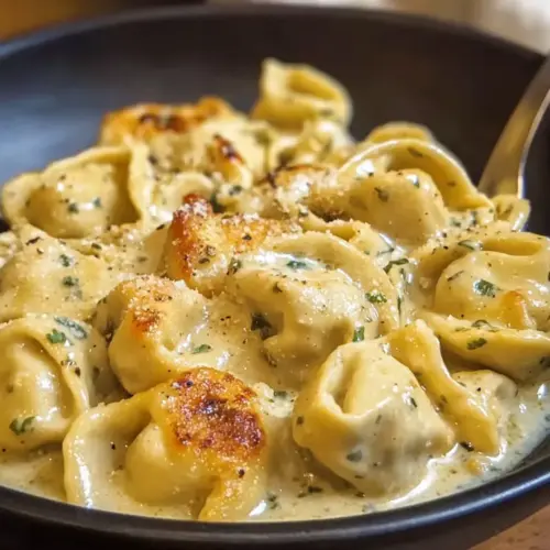 Garlic Parmesan Chicken Tortellini