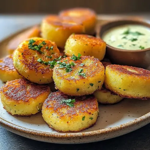 Crispy Caribbean Yucca Cakes