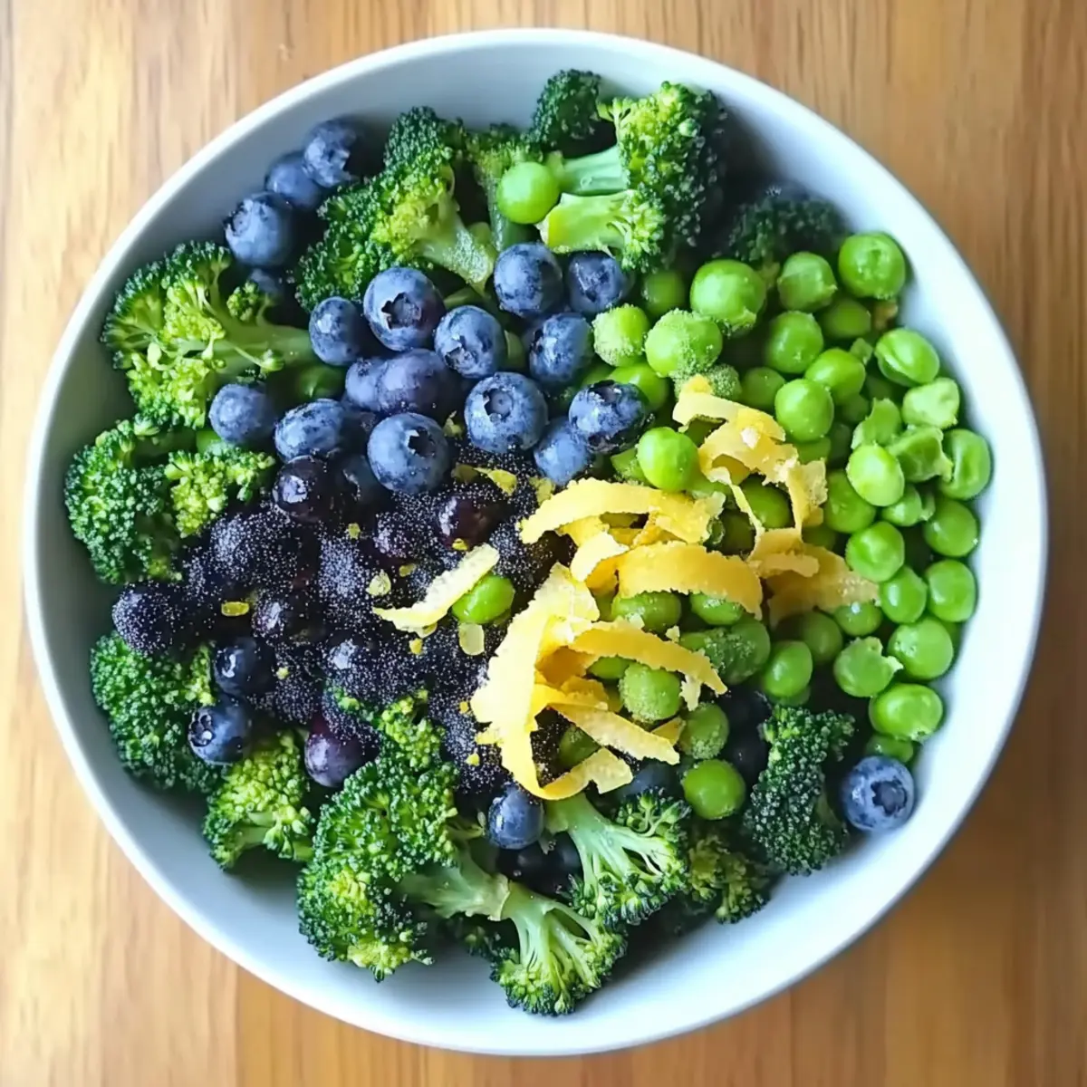 Blueberry Lemon Poppyseed Broccoli Salad