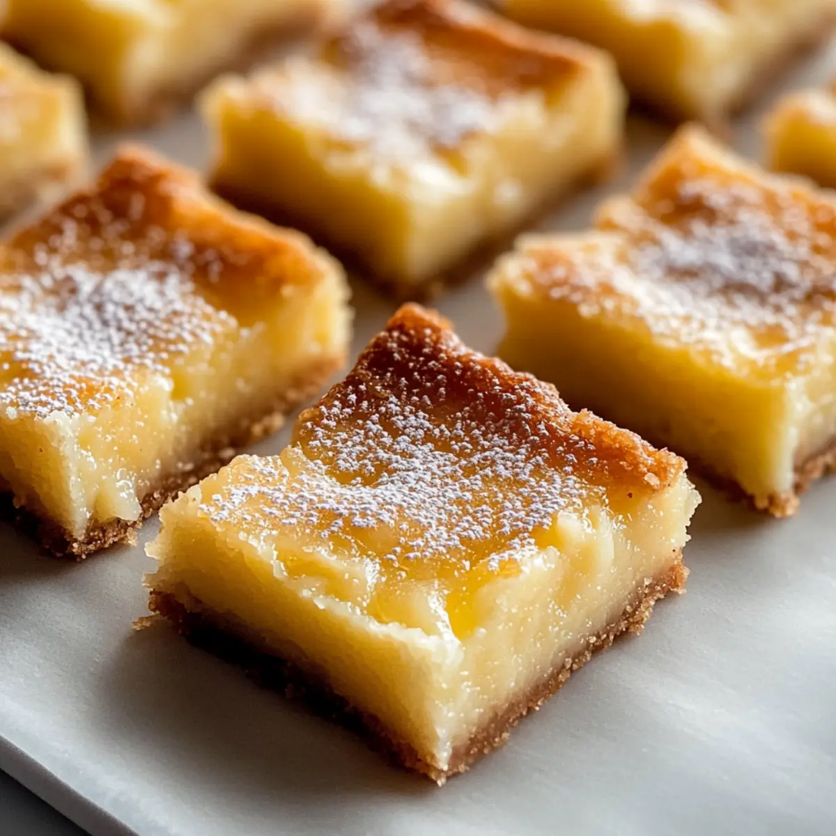 Ooey Gooey Butter Bars
