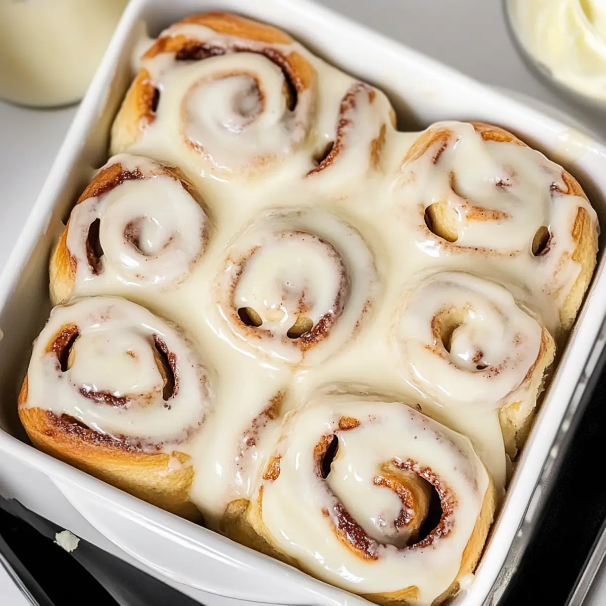 Quick Yeast Cinnamon Rolls