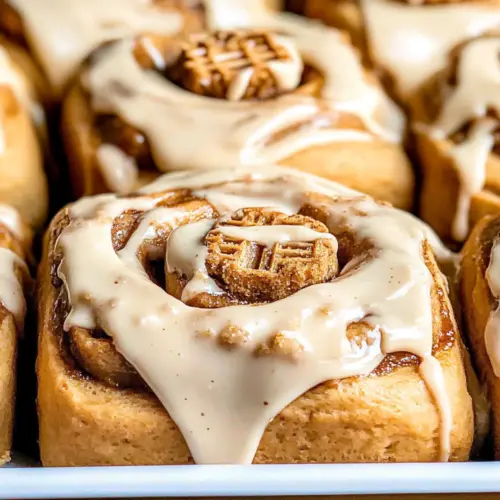 Biscoff Cinnamon Rolls