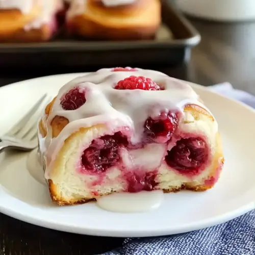 Raspberry Cinnamon Rolls