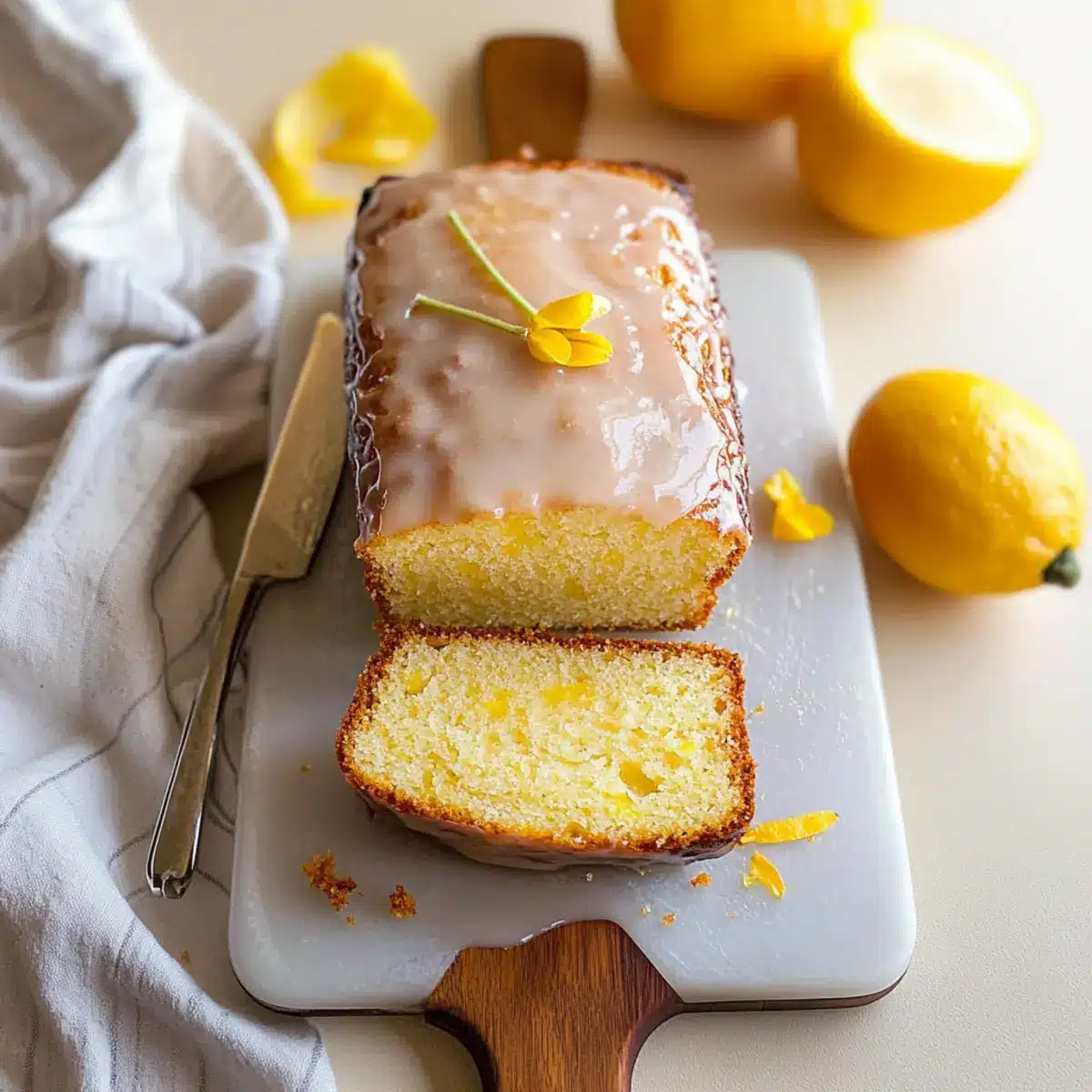 Lemon Yellow Squash Bread