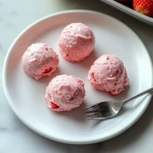 Strawberry Cheesecake Fat Bombs