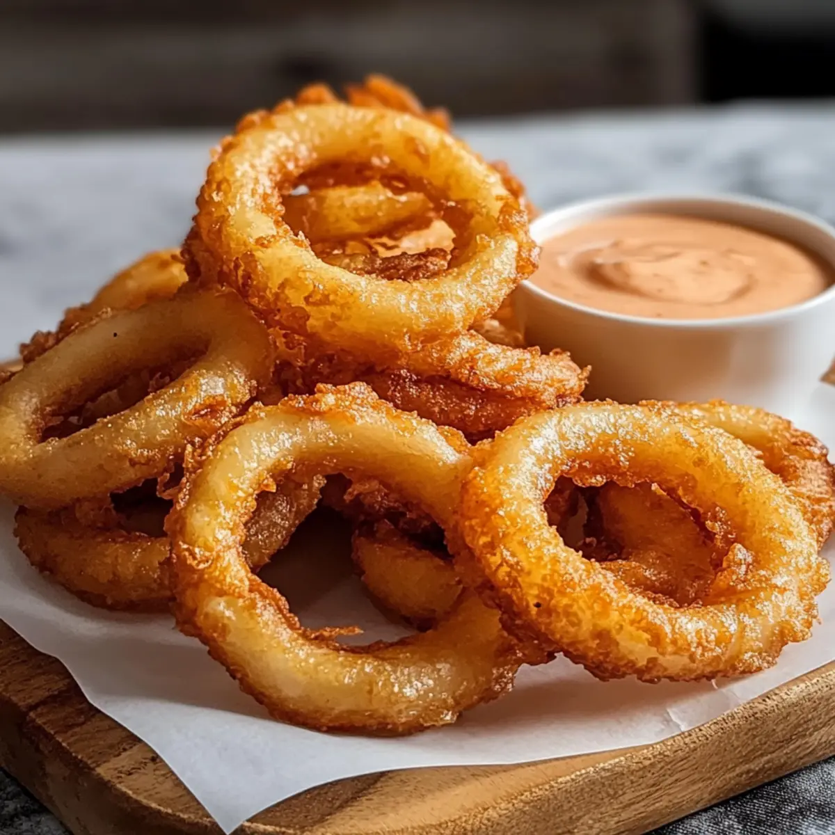 Beer Battered Onion Rings